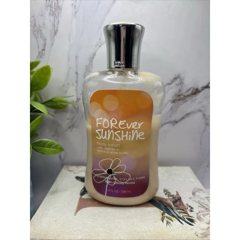 Bath & Body Works Wild Apple Daffodil & Forever‎ Sunshine Body Lotion 8 oz